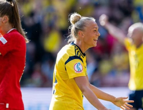 Första svenska segern i EM-gruppspelet – Bennison med avgörandet