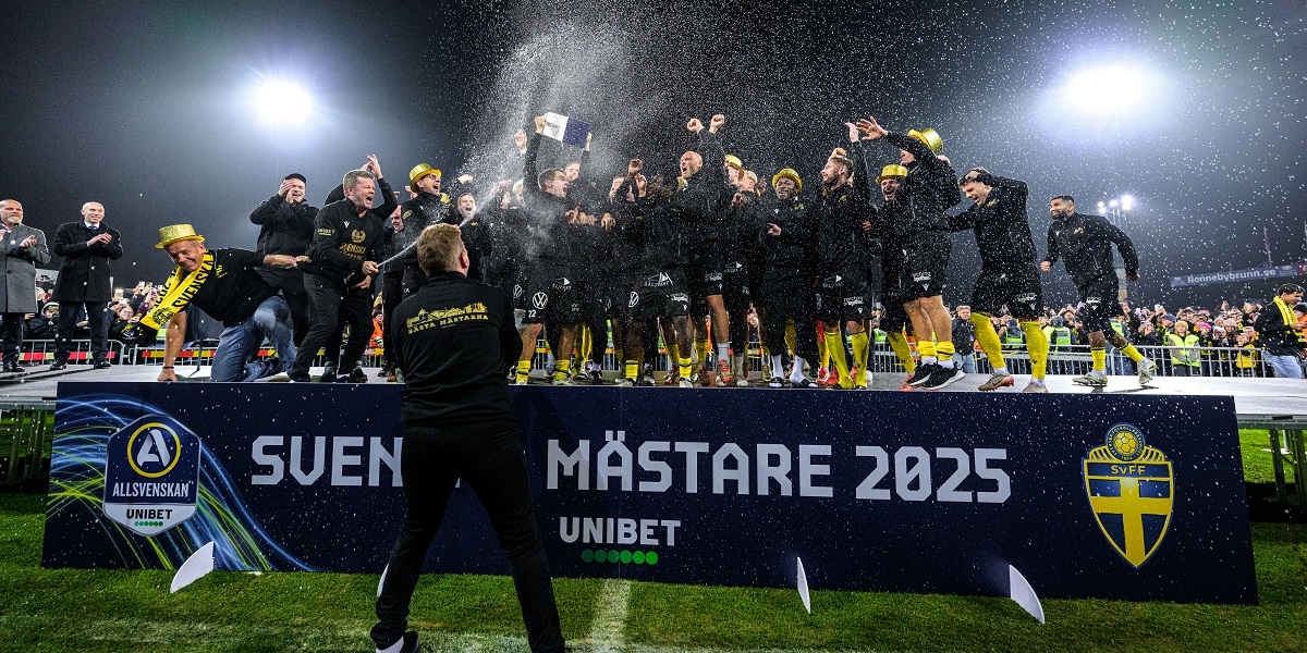 Mjällby AIF tog hem Allsvenskan 2025