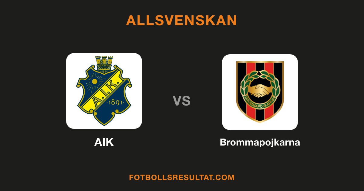 Klubbmärken för AIK och Brommapojkarna
