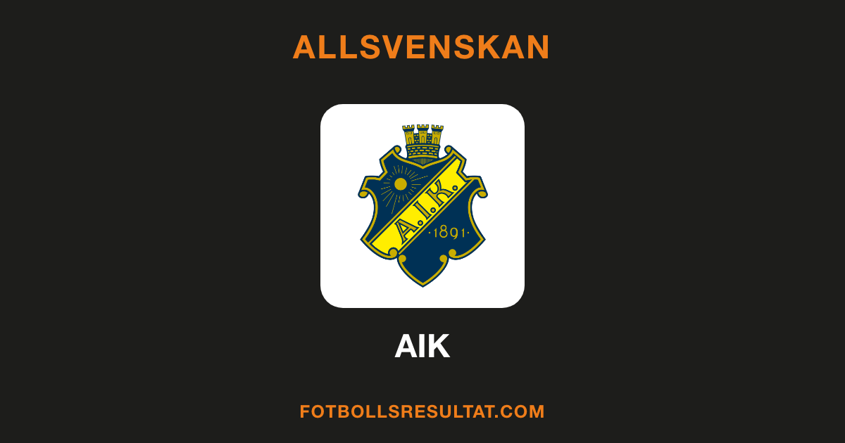 Klubbmärke för AIK