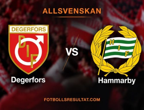 Hammarby klev upp på andra plats – vann med 1–0 mot Degerfors