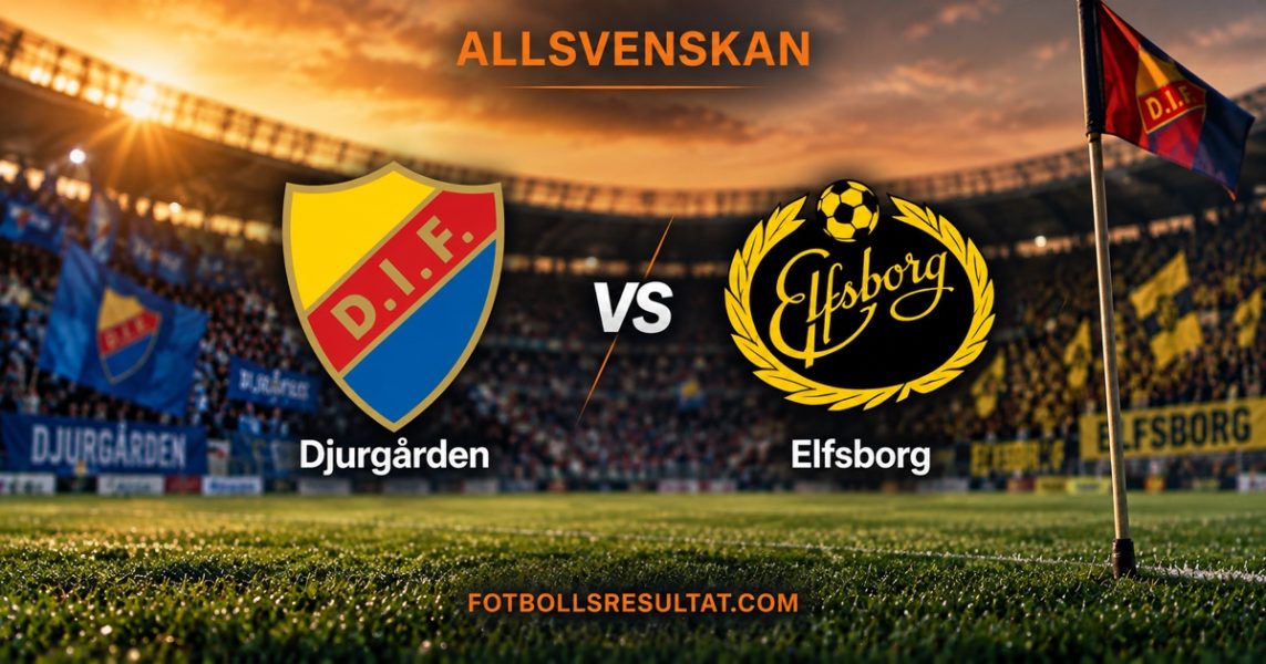 Allsvenskan: Djurgården – Elfsborg