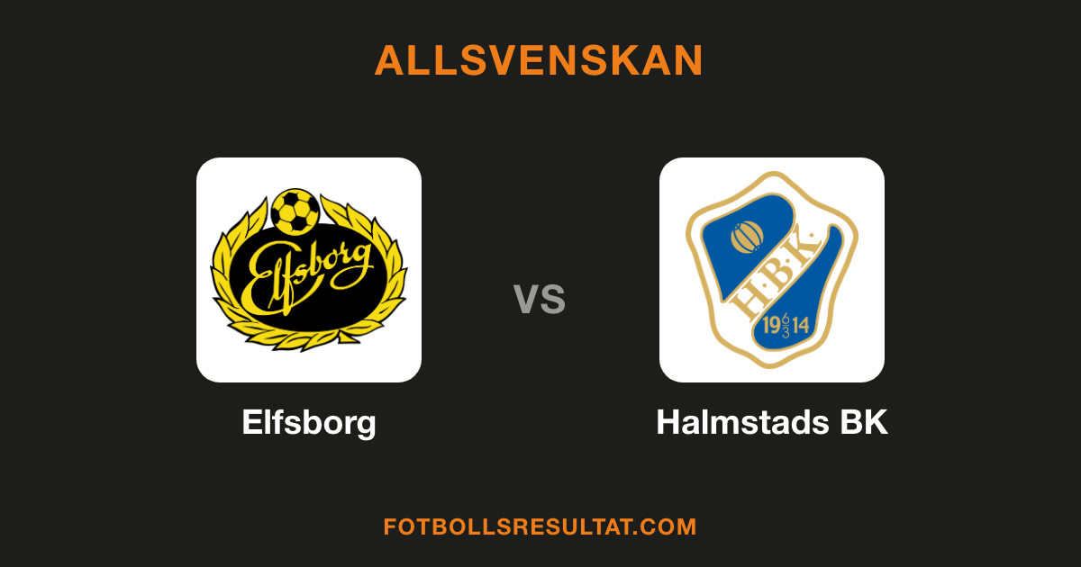 Klubbmärken för Elfsborg och Halmstads BK