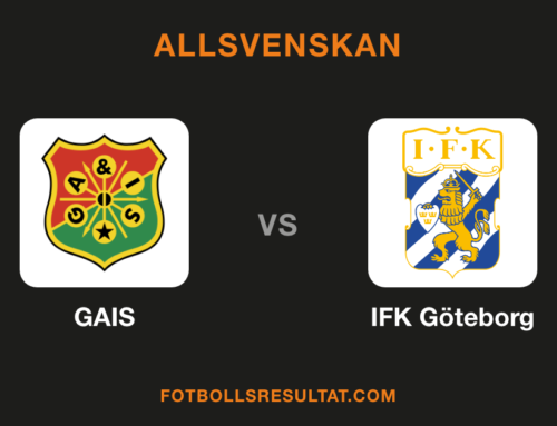 IFK Göteborg förlängde sviten utan förlust – kvitterade mot GAIS