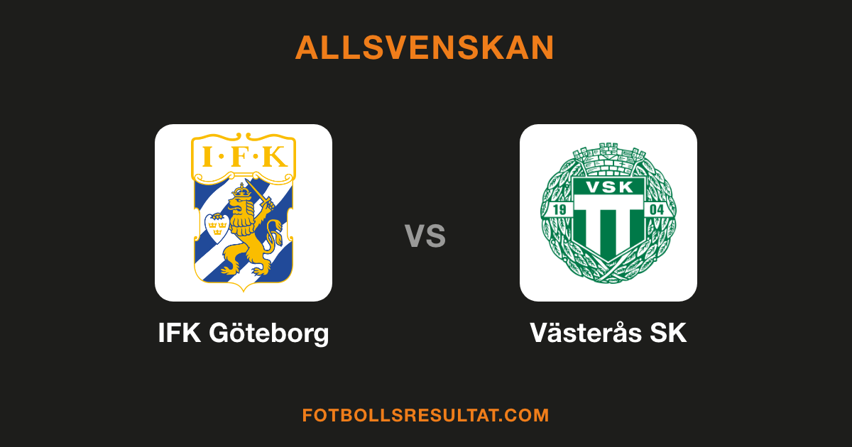 Klubbmärken för IFK Göteborg och Västerås SK