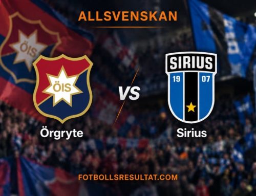 Sirius behöll serieledningen – tredje raka segern när Örgryte föll med 1–2